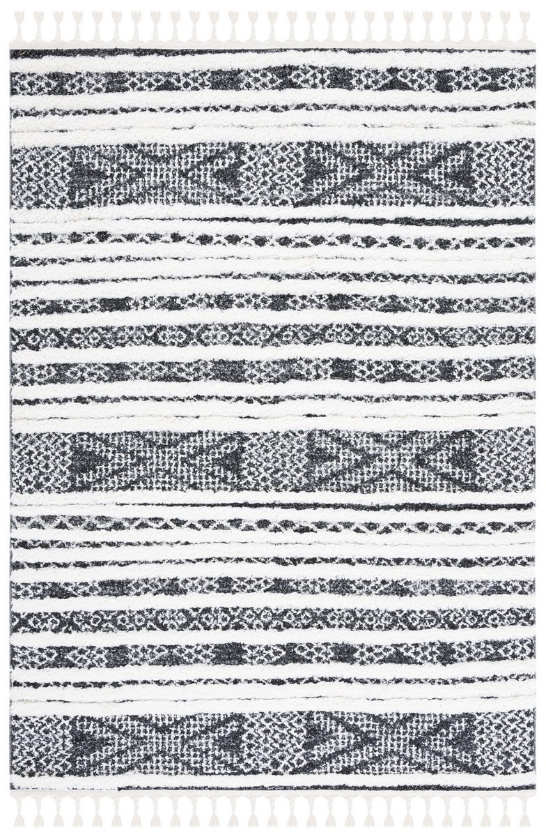 safavieh clearance moroccan tassel shag mts632z black rug
