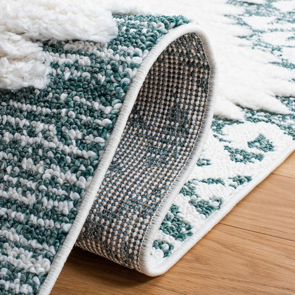 safavieh clearance moroccan tassel shag mts652y green rug