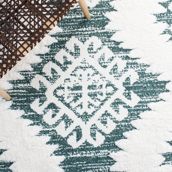 safavieh clearance moroccan tassel shag mts652y green rug