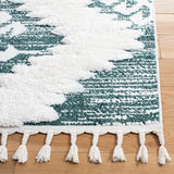 safavieh clearance moroccan tassel shag mts652y green rug