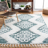 safavieh clearance moroccan tassel shag mts652y green rug