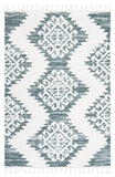 Safavieh Clearance Moroccan Tassel Shag MTS652Y Green Rug