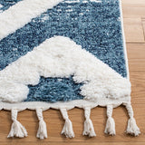 safavieh clearance moroccan tassel shag mts664m blue rug