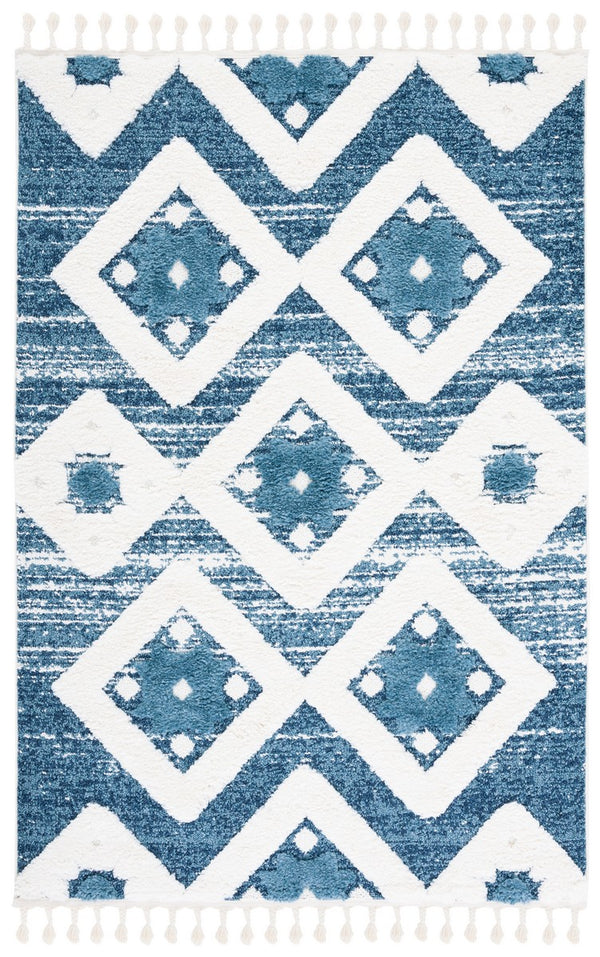 safavieh clearance moroccan tassel shag mts664m blue rug