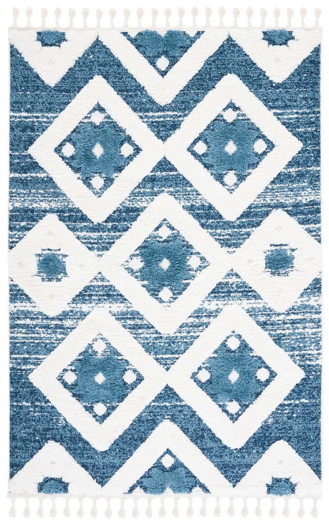 safavieh clearance moroccan tassel shag mts664m blue rug