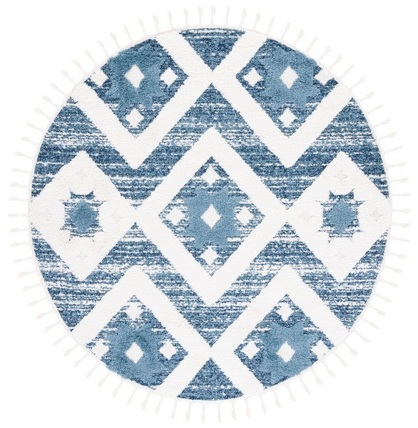 safavieh clearance moroccan tassel shag mts664m blue rug