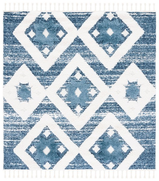safavieh clearance moroccan tassel shag mts664m blue rug