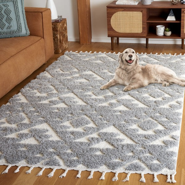safavieh clearance moroccan tassel shag mts688g grey rug