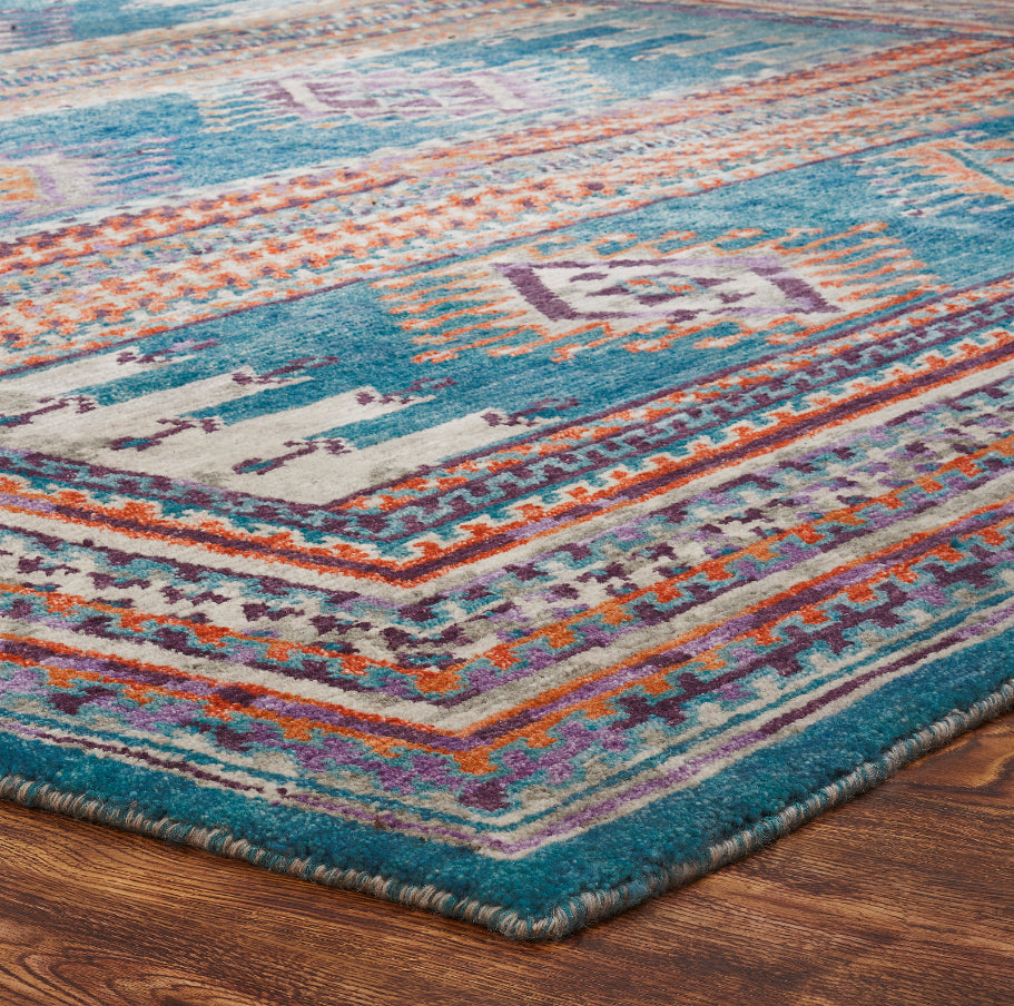 rugs done right monroe n25 teal rug