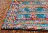 rugs done right monroe n25 teal rug