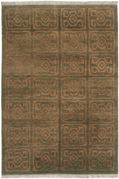 Tibet Rug Company 60 CT Maya Forest Green Rug
