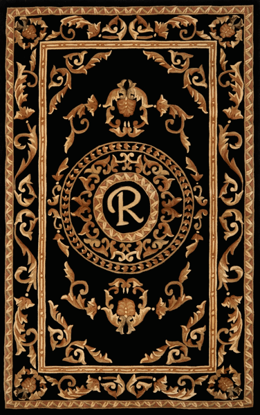 Safavieh Clearance Naples NA516R Black Rug