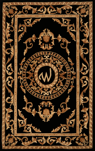 Safavieh Clearance Naples NA516W Black Rug