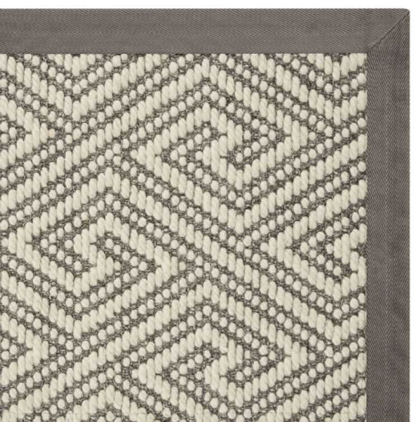 Rugs Done Right Custom Natureweave NATKY Ivory/Dove Rug