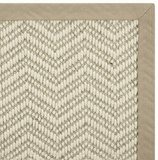 Rugs Done Right Custom Natureweave NATWV Ivory/Marble Rug
