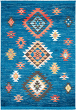 Nourison Clearance Navajo NAV07 Blue Rug