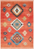 Nourison Clearance Navajo NAV07 Red Rug