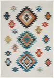 Nourison Clearance Navajo NAV07 White Rug