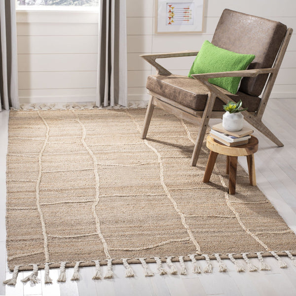 Safavieh Clearance Natural Fiber 100 NF105B Natural Rug