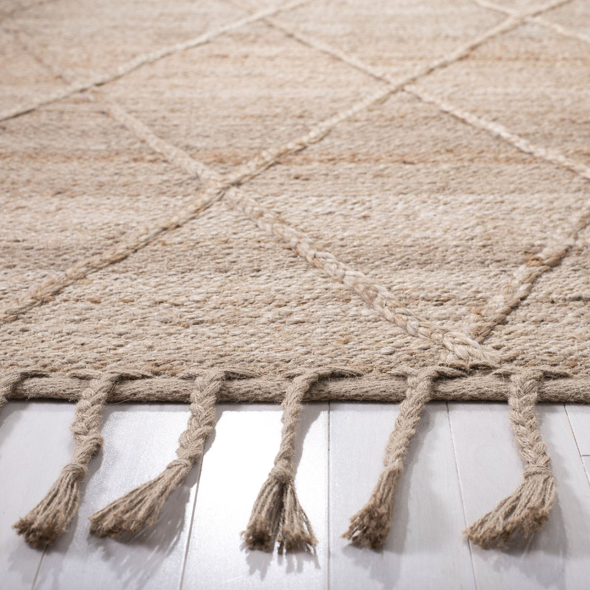 Safavieh Clearance Natural Fiber 100 NF107B Natural Rug