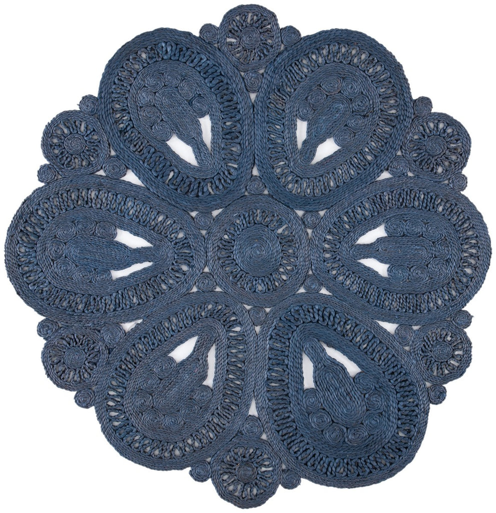 safavieh clearance natural fiber nf360n navy rug