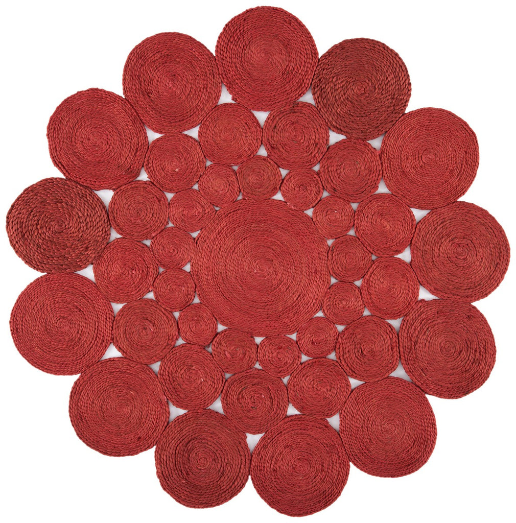 safavieh clearance natural fiber nf363p rust rug