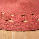 safavieh clearance natural fiber nf364p rust rug