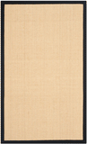 safavieh clearance natural fibers nf441a maize rug