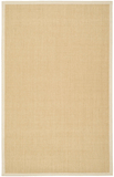 safavieh clearance natural fibers nf441k maize rug