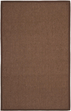 safavieh clearance natural fibers nf525d chocolate rug