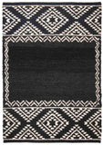safavieh clearance natural fiber nf552z black rug