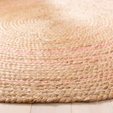 safavieh clearance natural fiber nf807u pink rug