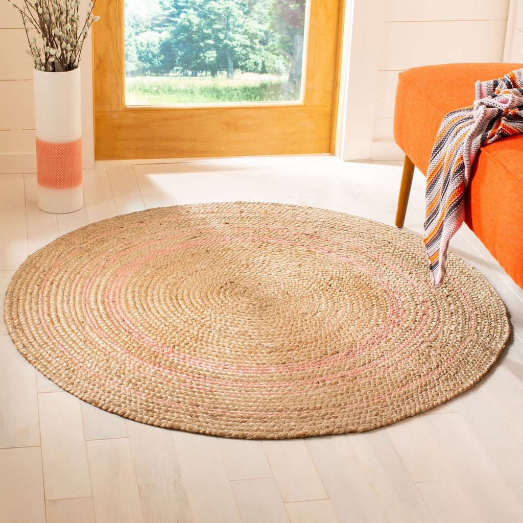 safavieh clearance natural fiber nf807u pink rug