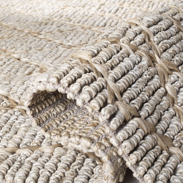Safavieh Clearance Natural Fiber NF951G Silver Rug