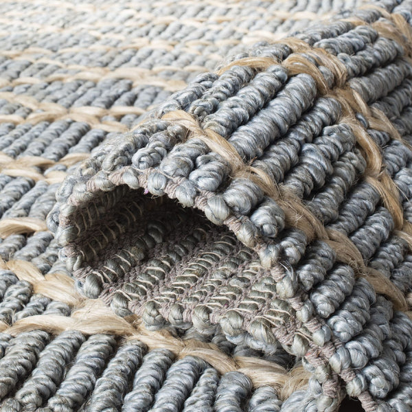 Safavieh Clearance Natural Fiber NF951L Light Blue Rug