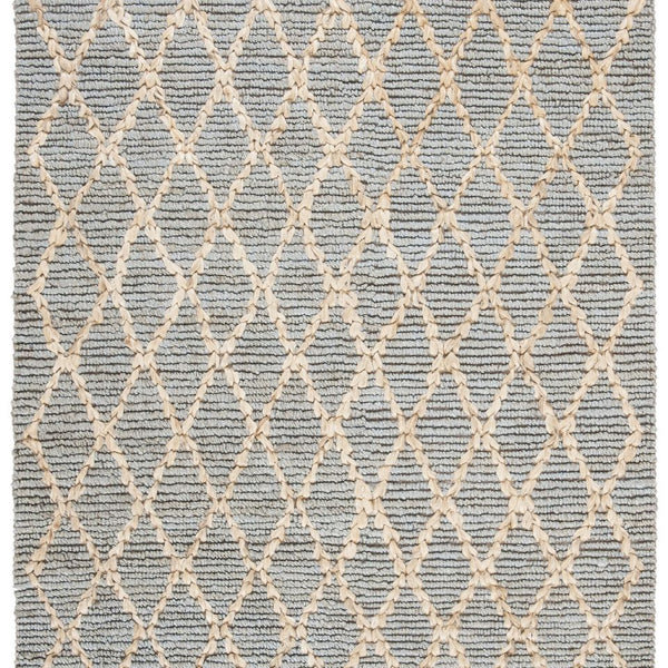 Safavieh Clearance Natural Fiber NF951L Light Blue Rug