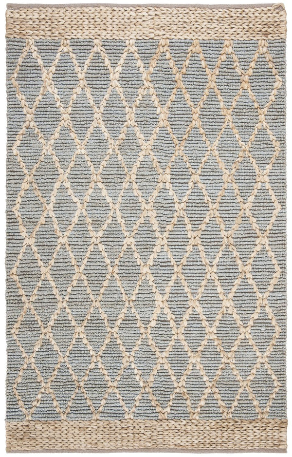 Safavieh Clearance Natural Fiber NF951L Light Blue Rug