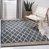 Safavieh Clearance Natural Fiber NF951M Blue Rug