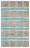 safavieh clearance natural fiber nfb651k teal rug