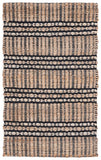 safavieh clearance natural fiber nfb651z black rug