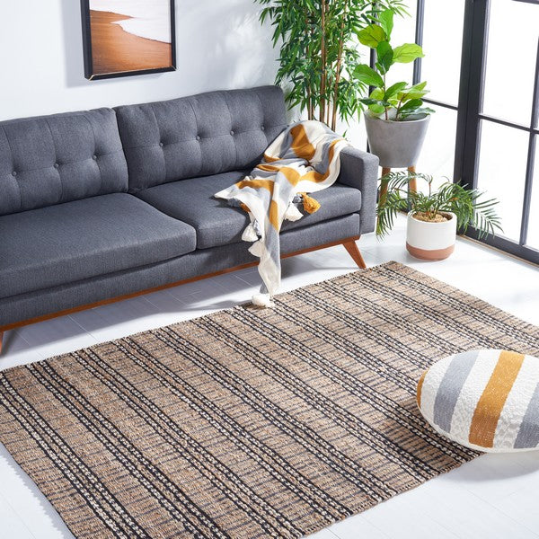 safavieh clearance natural fiber nfb651z black rug