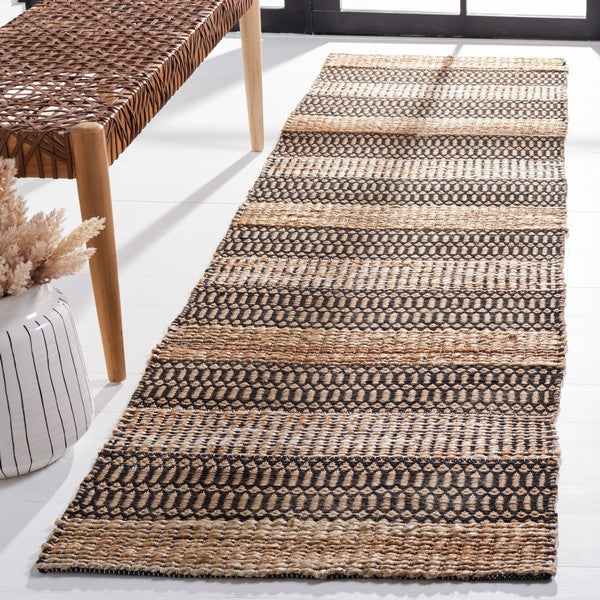 safavieh clearance natural fiber nfb652z black rug