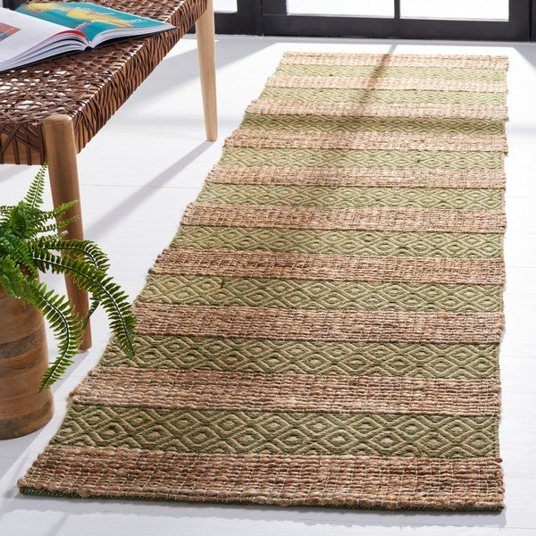 safavieh clearance natural fiber nfb653y green rug