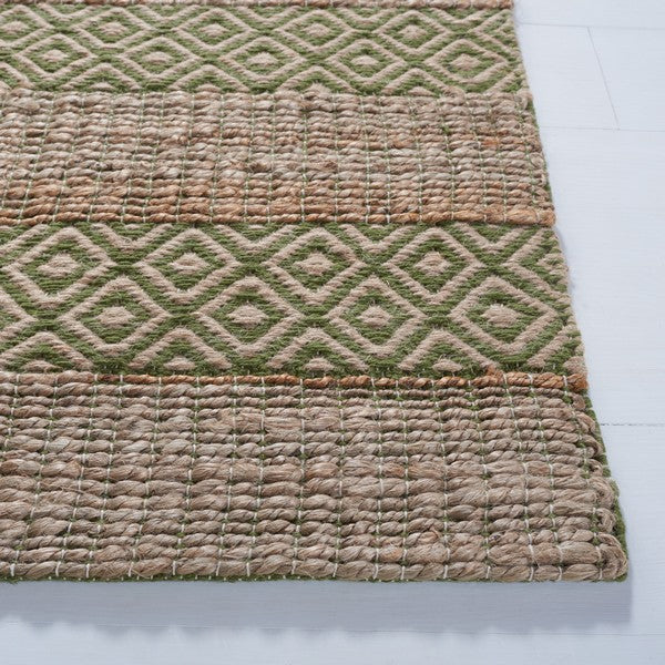 safavieh clearance natural fiber nfb653y green rug