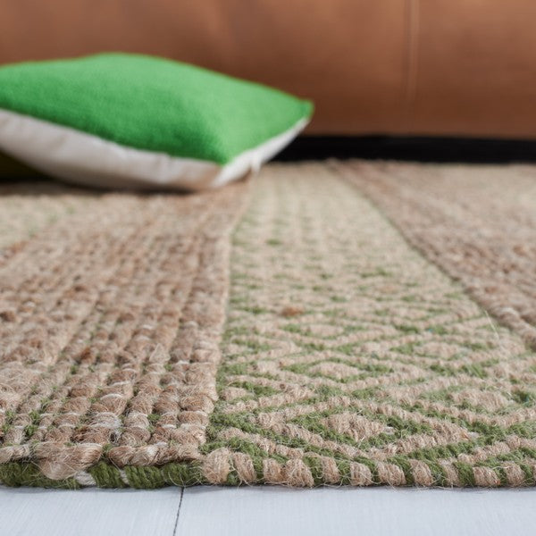 safavieh clearance natural fiber nfb653y green rug