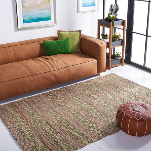 safavieh clearance natural fiber nfb653y green rug