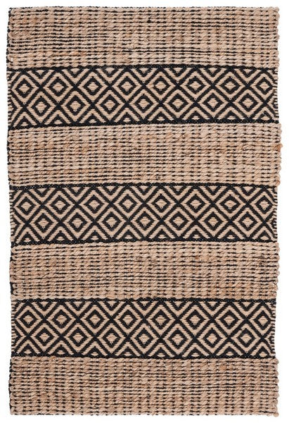 safavieh clearance natural fiber nfb653z black rug
