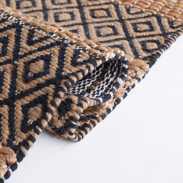 safavieh clearance natural fiber nfb653z black rug
