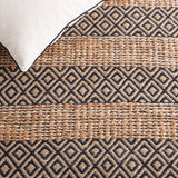 safavieh clearance natural fiber nfb653z black rug
