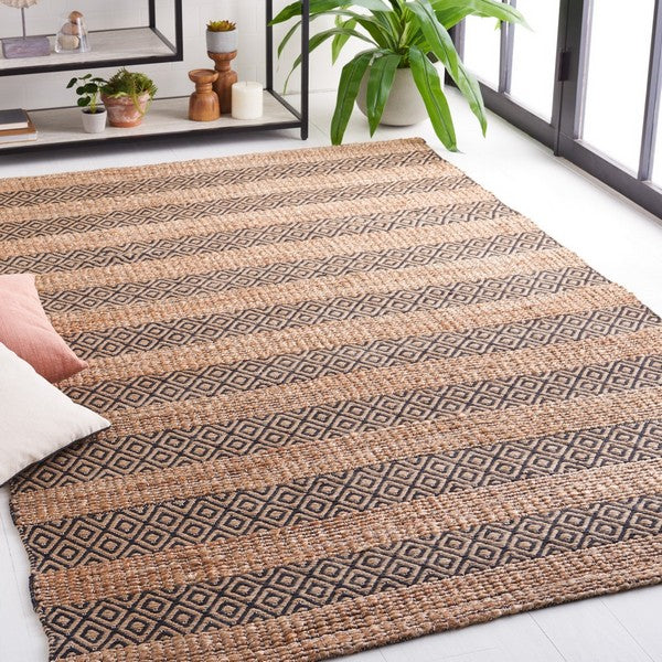 safavieh clearance natural fiber nfb653z black rug